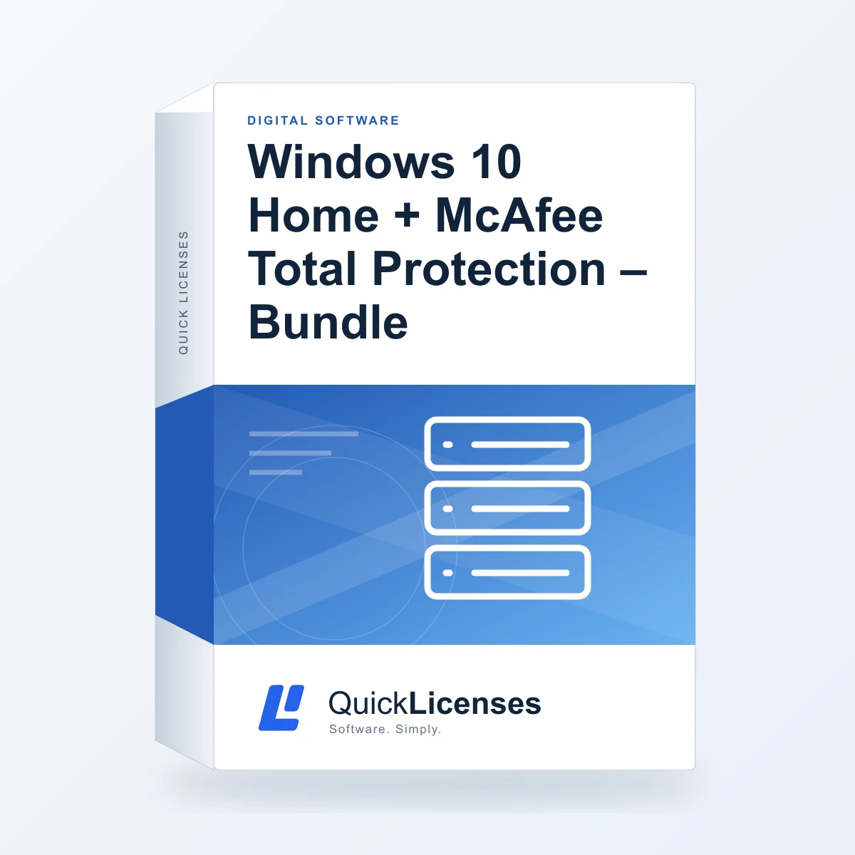Windows 10 Home + McAfee Total Protection – Bundle
