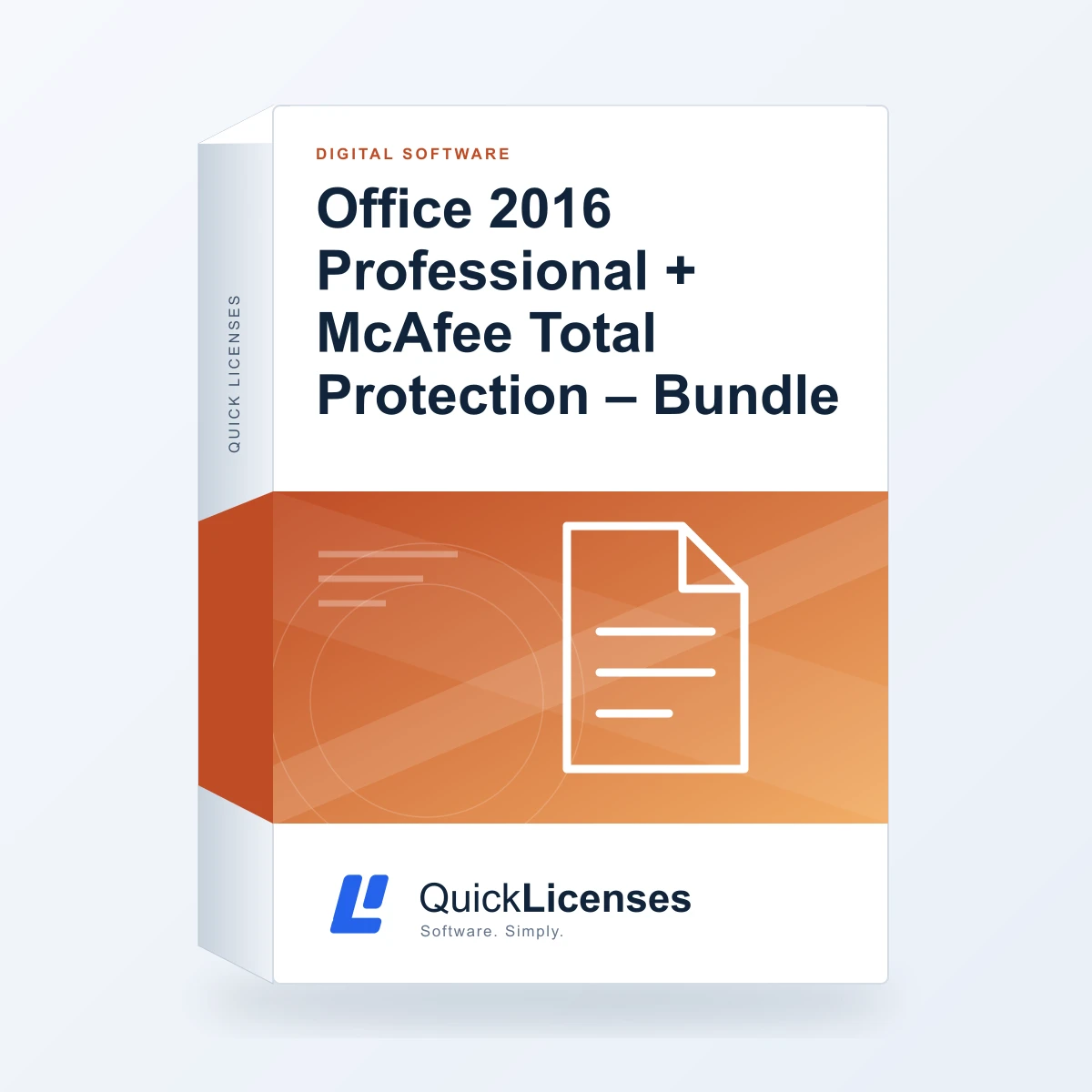 Office 2016 Professional + McAfee Total Protection – Bundle