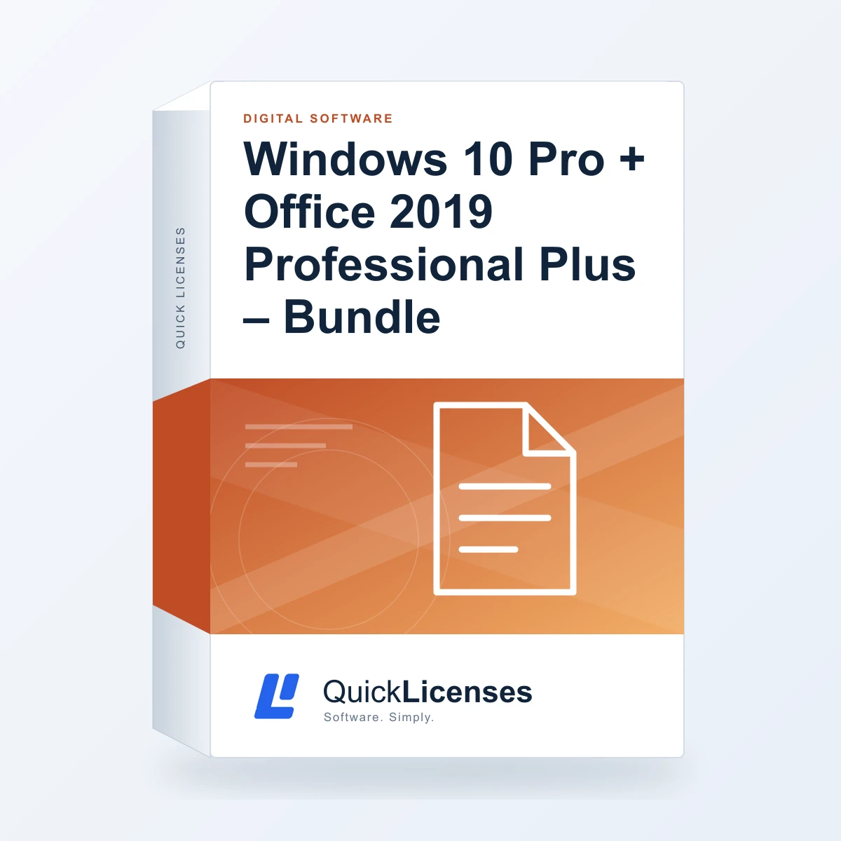 Windows 10 Pro + Office 2019 Professional Plus – Bundle
