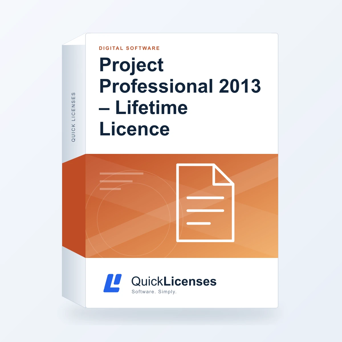 Project Professional 2013 – Lifetime Licence