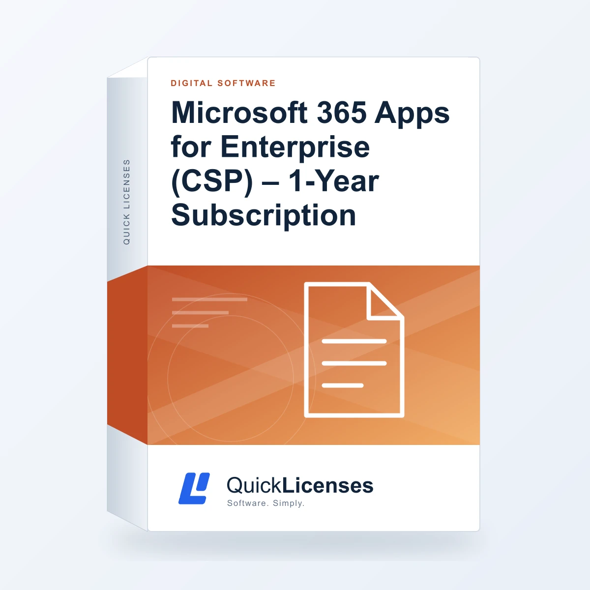 Microsoft 365 Apps for Enterprise (CSP) – 1-Year Subscription