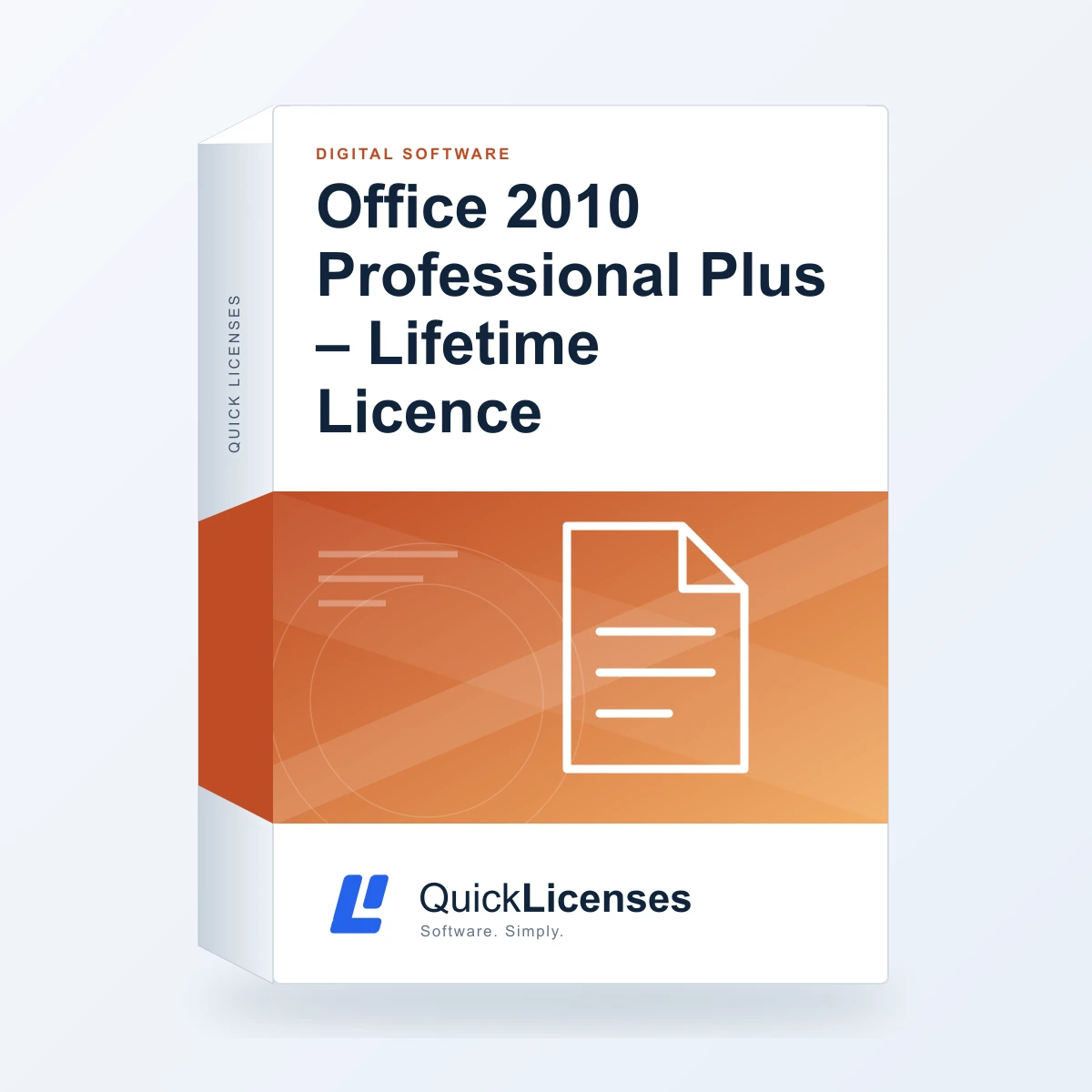 Office 2010 Professional Plus – Lifetime Licence