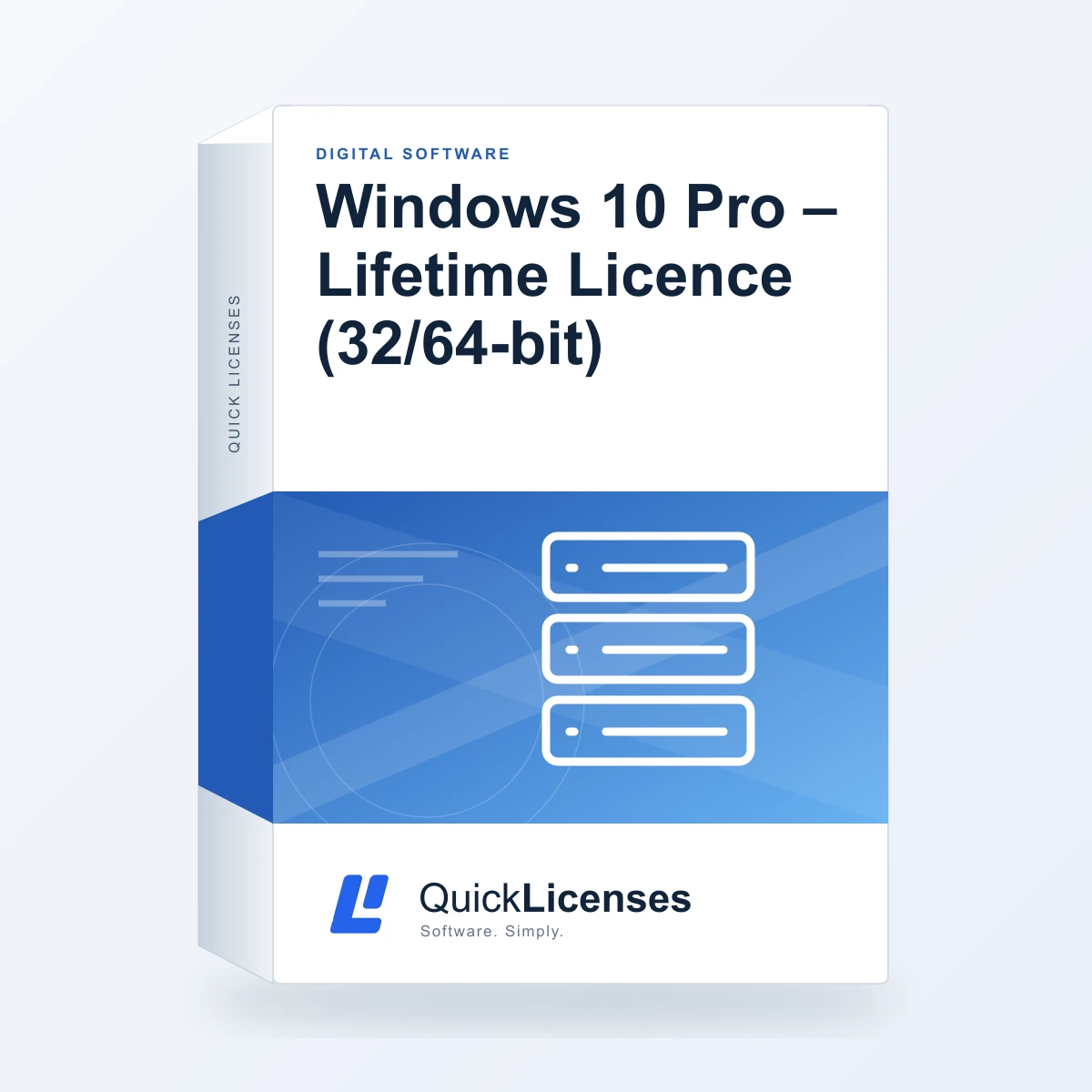 Windows 10 Pro – Lifetime Licence (32/64-bit)